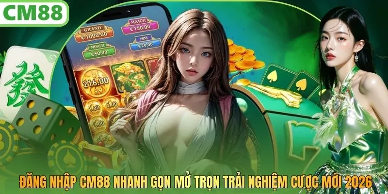 Đăng Nhập CM88 Nhanh Gọn Mở Trọn Trải Nghiệm Cá Cược 2026